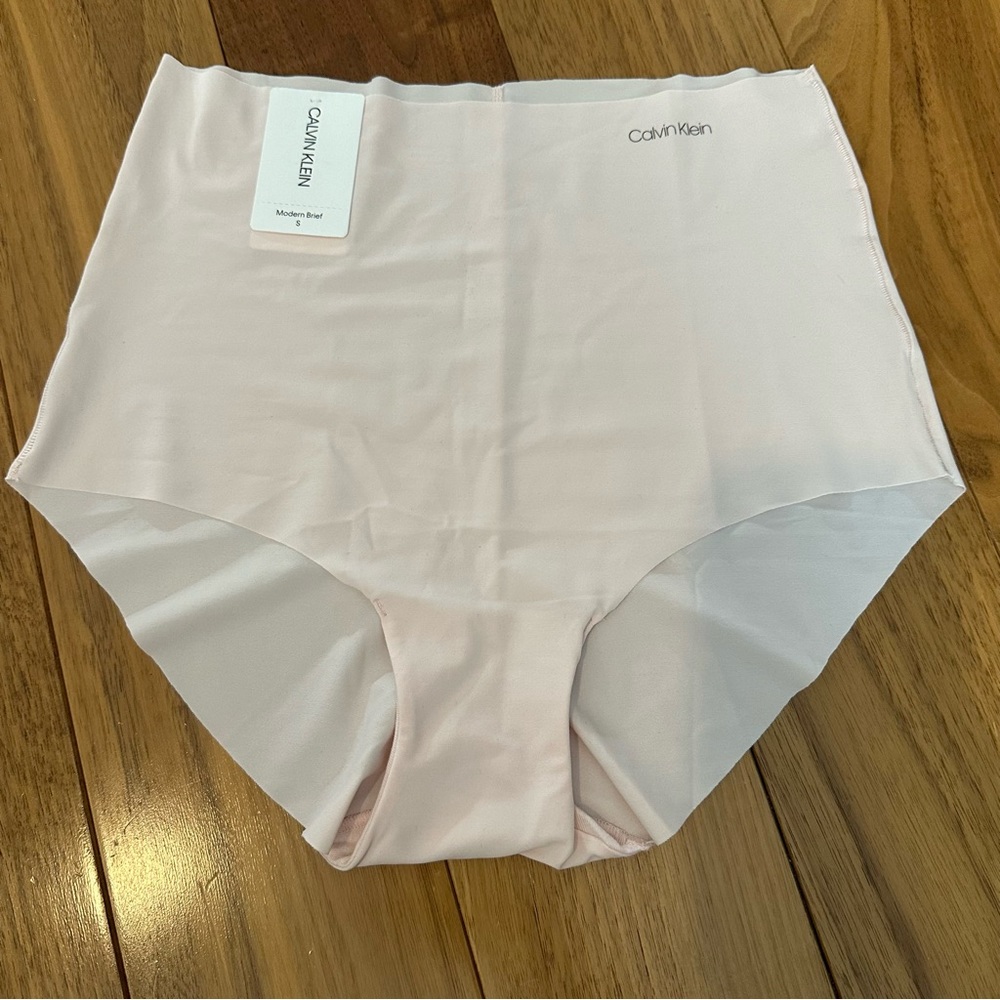 Calvin Klein Modern Brief Blush Color Women's Size S New